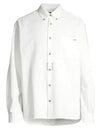 Mateo Logo Long Sleeve Shirt White - A.P.C. - BALAAN 2