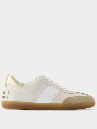 Cassetta Sneaker - Tod's - Leather - White - TOD'S - BALAAN 1