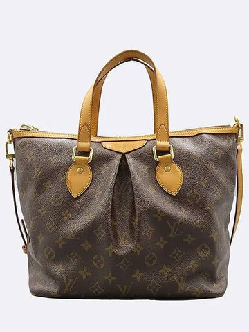 M40145 Monogram Canvas Palermo PM Tote Bag Shoulder Strap 2WAY - LOUIS VUITTON - BALAAN 1