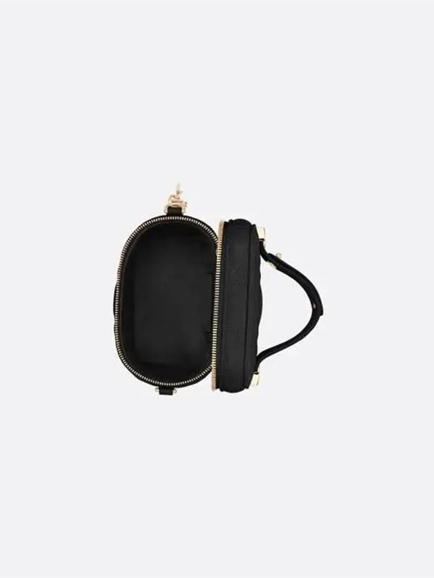 Lady Vanity Cannage Lambskin Case Micro Cross Bag Black - DIOR - BALAAN 5