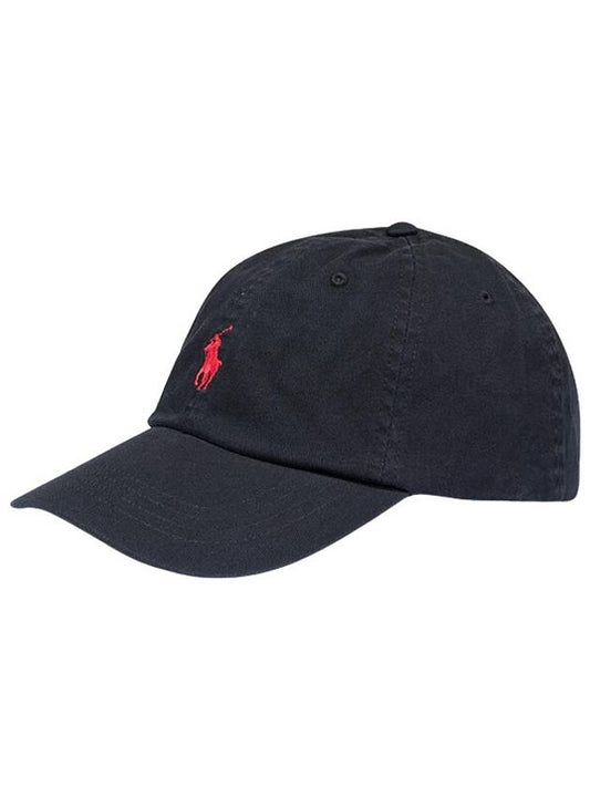 Embroidered Pony Ball Cap Black - POLO RALPH LAUREN - BALAAN 2