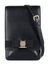 Salvatore Vara Ribbon Phone Case Black - SALVATORE FERRAGAMO - BALAAN 2