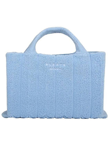 Poodle oversized tote bag baby blue - PLEATSMAMA - BALAAN 1