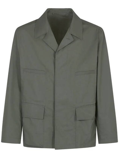 4 Pocket Overshirt Jacket Grey - LEMAIRE - BALAAN 1