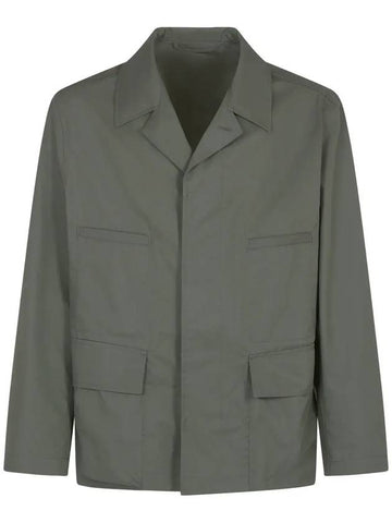 4 Pocket Overshirt Jacket Grey - LEMAIRE - BALAAN 1