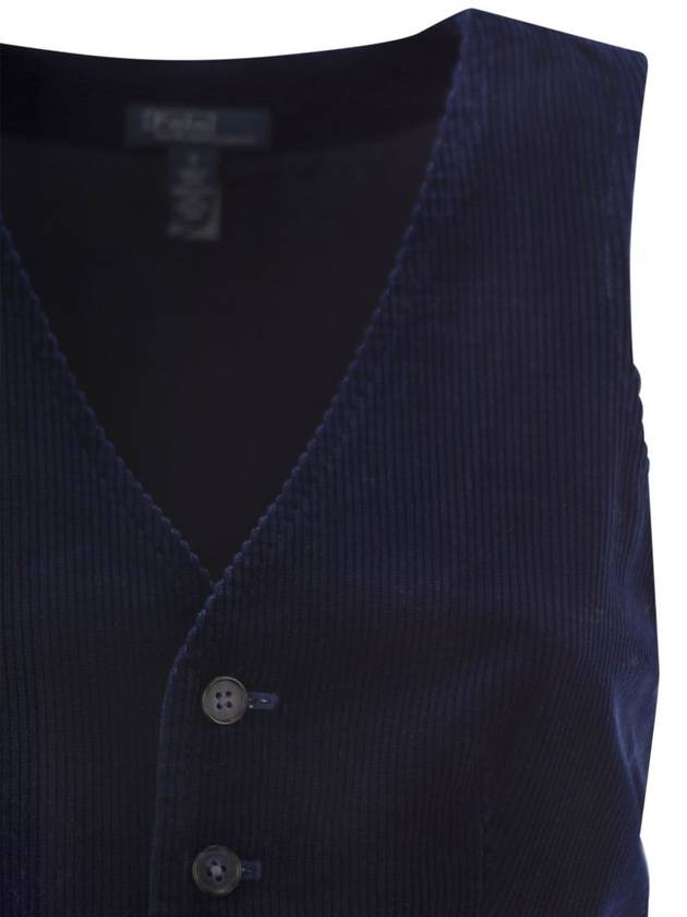 Cotton corduroy waistcoat - POLO RALPH LAUREN - BALAAN 4