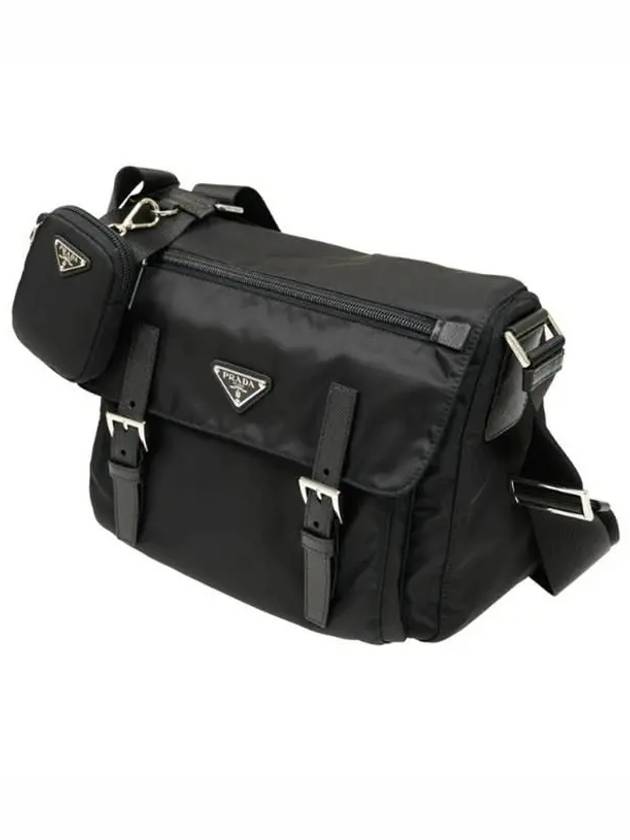 Re-Nylon Shoulder Bag Black - PRADA - BALAAN 3