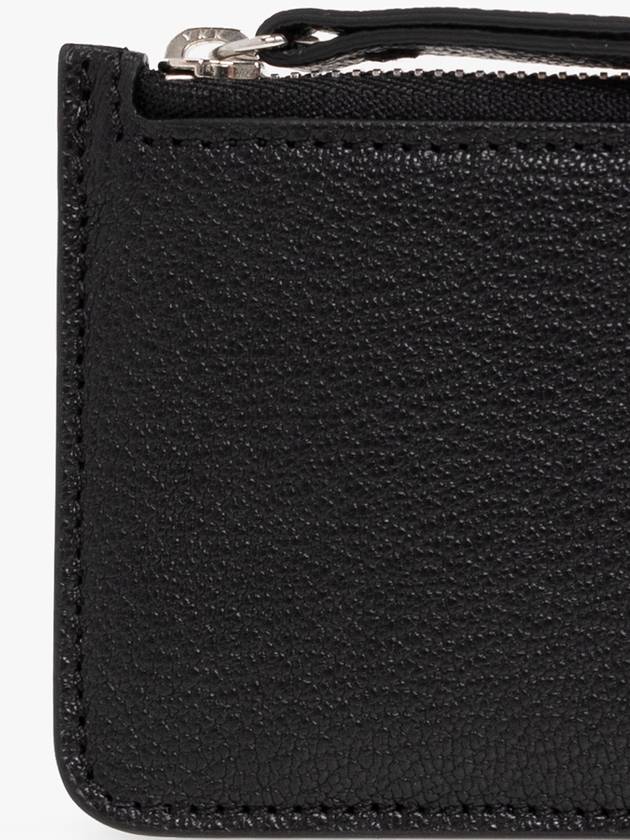 Stitch Zipper Card Wallet Black - MAISON MARGIELA - BALAAN 6