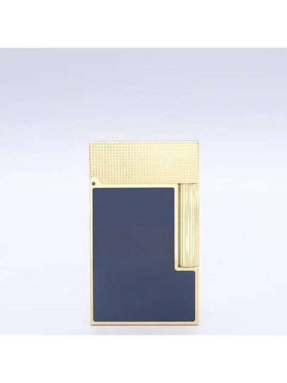 Dupont CA16457 Dark Blue Gold Line 2 Lighter - S.T. DUPONT - BALAAN 2