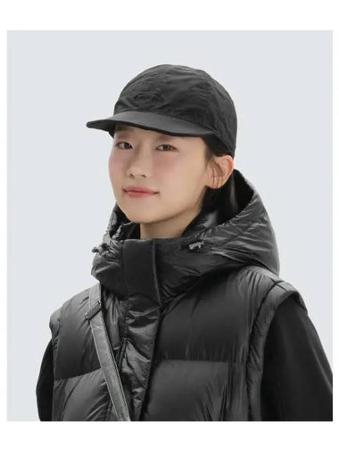 Fleece Nylon Reversible Cap S24WUFBC58 Black - SNOW PEAK - BALAAN 1