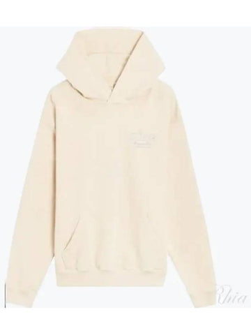 Hood Hoodie Unisex HO1061CR CREAM - SPORTY & RICH - BALAAN 1