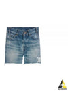 Skate Denim Shorts Blue - CELINE - BALAAN 2