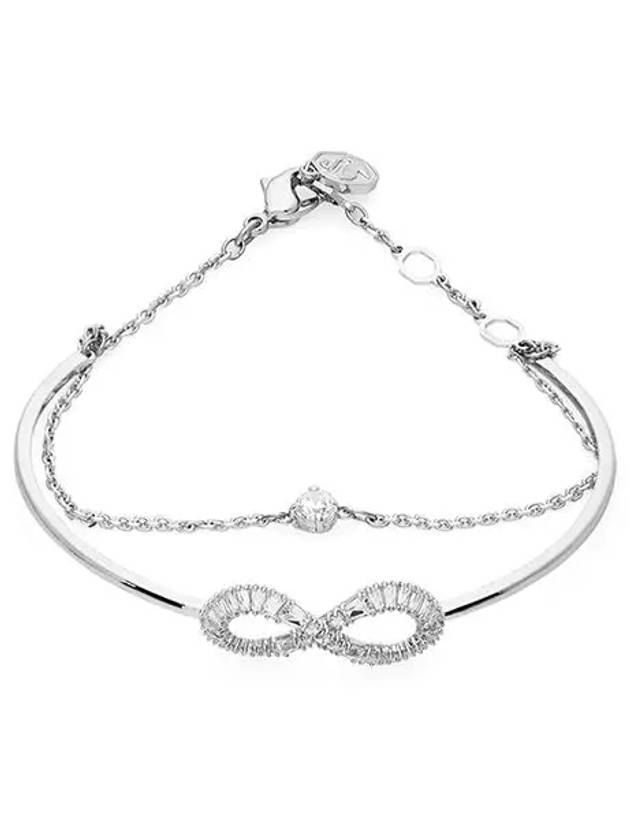 Hyperbola zirconium embellished bangle 5684049 - SWAROVSKI - BALAAN 3