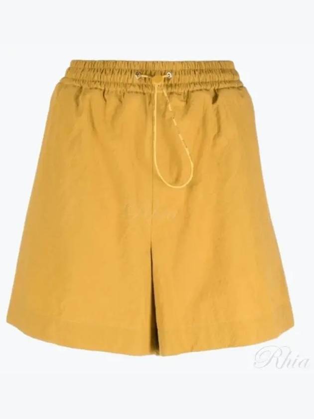 Waist Banding Shorts Pants Trousers Yellow I10932B00018596LP - MONCLER - BALAAN 1