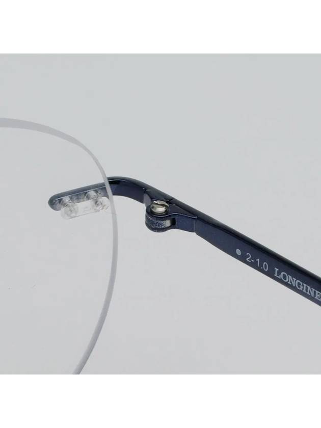 Glasses frame LG5002H 090 round rimless glasses - LONGINES - BALAAN 6