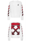 Marker Arrow Sweatshirt White - OFF WHITE - BALAAN 5