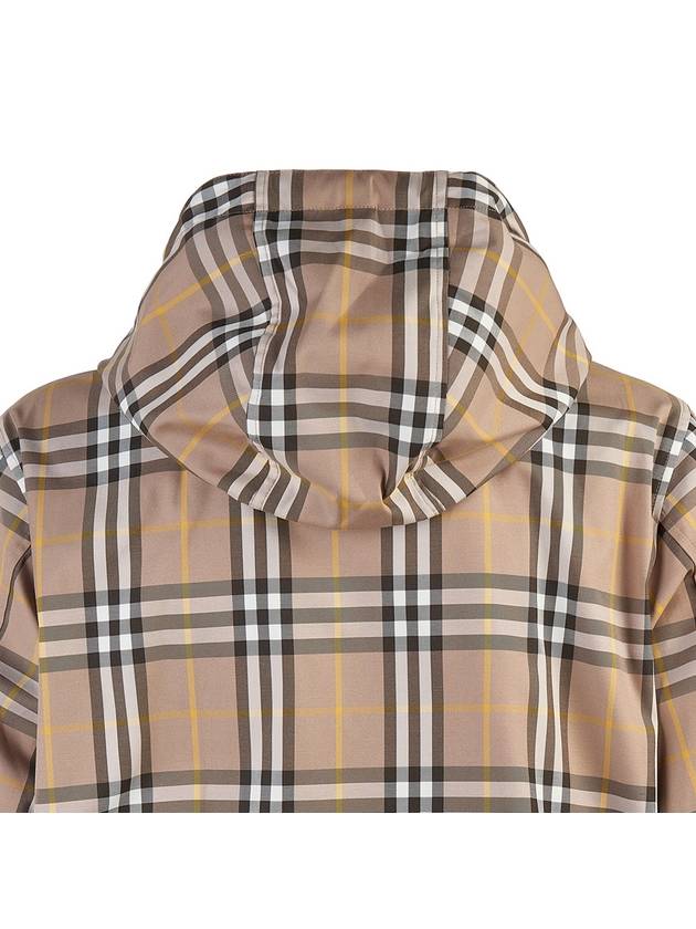 Vintage Check Reversible Hooded Jacket Beige - BURBERRY - BALAAN 10