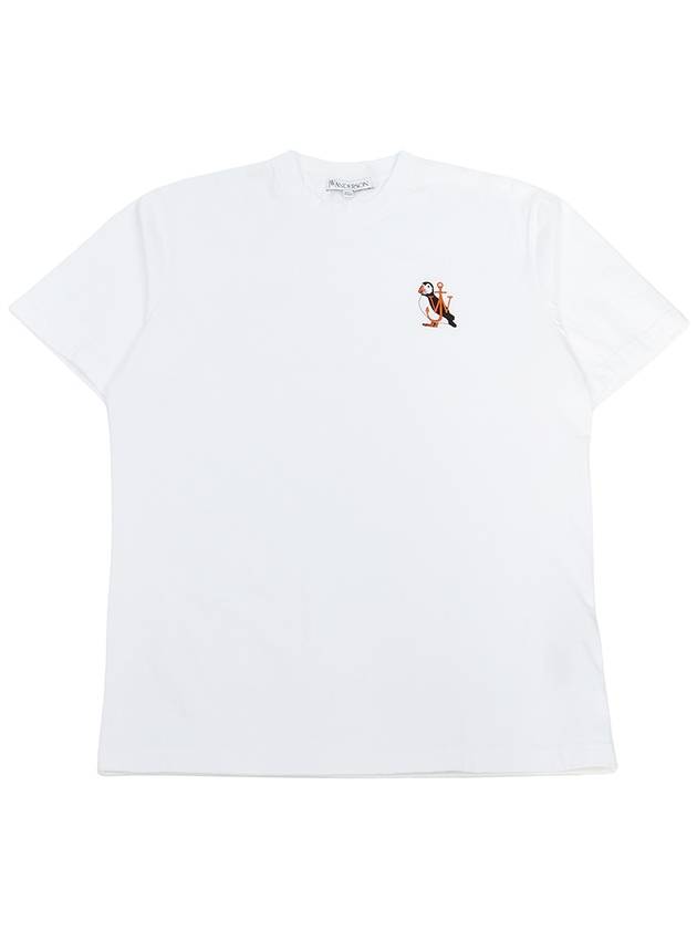 24FW JW Anderson short sleeve t-shirt JT0249 PG1606 001 WHITE - JW ANDERSON - BALAAN 2