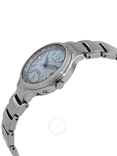 Citizen Eco-Drive Perpetual World Time Mother of Pearl Dial Ladies Watch EC1170-85D - CITIZEN - BALAAN 2