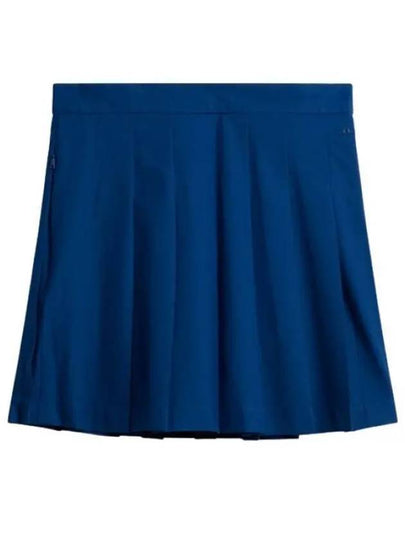 Adina Pleated Skirt Estate Blue - J.LINDEBERG - BALAAN 2