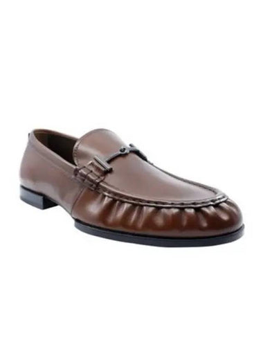 Double T Ring Loafers Brown - TOD'S - BALAAN 1