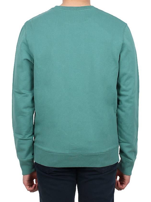 Fox Head Patch Regular Sweatshirt Teal Green - MAISON KITSUNE - BALAAN 5