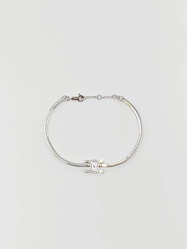 Triomphe Articulated Bracelet Silver - CELINE - BALAAN 5