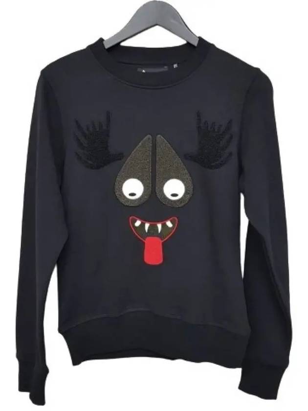 Monster Sweatshirt Black - MOOSE KNUCKLES - BALAAN 3