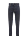 Icon Logo Cool Guy Skinny Jeans Navy Blue - DSQUARED2 - BALAAN 4