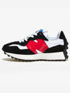 327 Low Top Sneakers Black White Red - NEW BALANCE - BALAAN 2