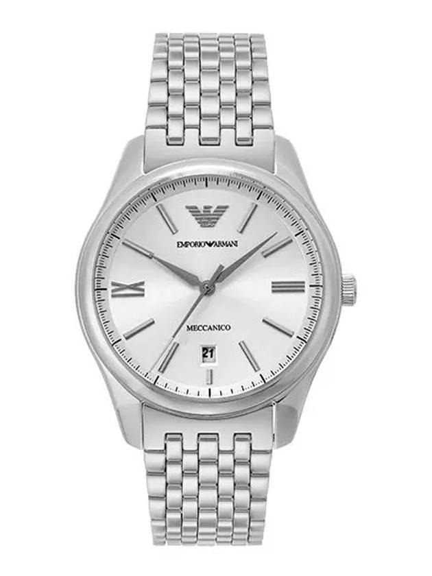 Antonio Automatic Metal Watch Silver - EMPORIO ARMANI - BALAAN 1