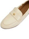 Ballet Double T Napa Leather Loafers New Cream - TORY BURCH - BALAAN 8