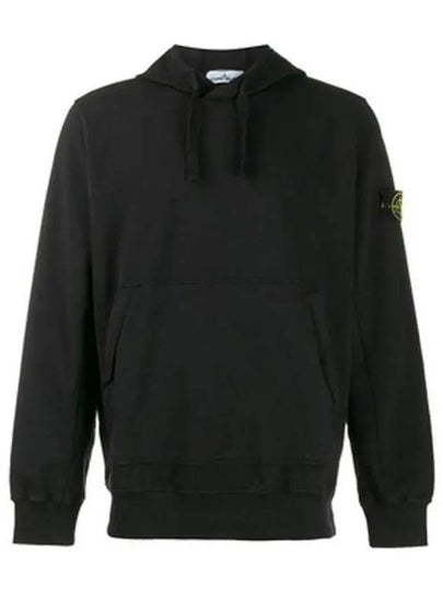 Wappen Patch Pocket Hoodie Black - STONE ISLAND - BALAAN 2