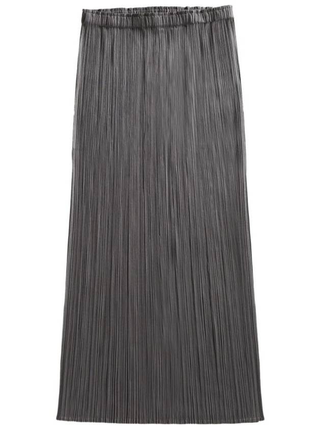 Basic Pencil Skirt Grey - ISSEY MIYAKE - BALAAN 1