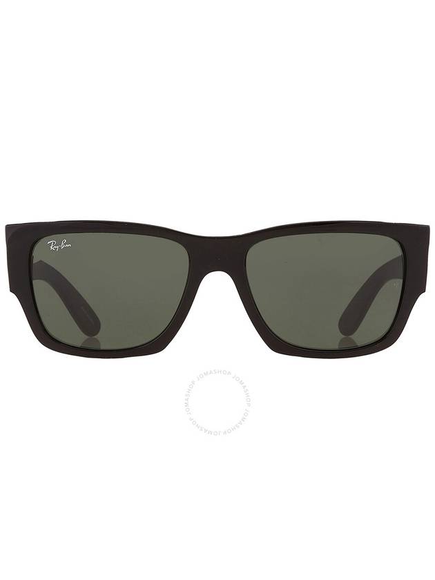 Ray Ban Carlos Green Rectangular Unisex Sunglasses RB0947S 901/31 56 - RAY-BAN - BALAAN 1