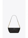 Women's Quilted Lambskin Mini Shoulder Bag Black - SAINT LAURENT - BALAAN 2