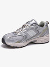 530 Low Top Sneakers Earth Silver - NEW BALANCE - BALAAN 3