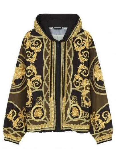 La Coupe des Dieux Barocco Printed Windbreaker Jacket Yellow - VERSACE - BALAAN 2