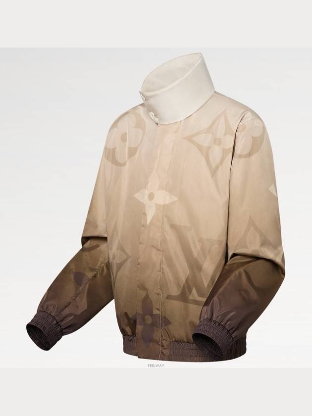 1AFYAO Monogram Printed Light Nylon Windbreaker - LOUIS VUITTON - BALAAN 2