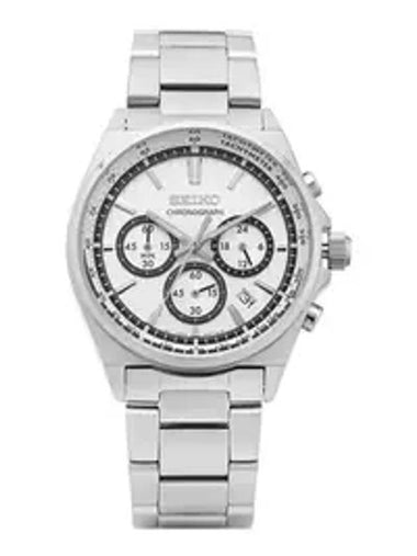 Spirit Chronograph Tachymeter Metal Watch Silver - SEIKO - BALAAN 1