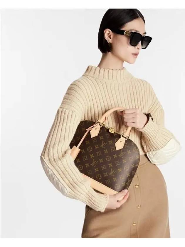 Alma Monogram Canvas Tote Bag Brown - LOUIS VUITTON - BALAAN 6