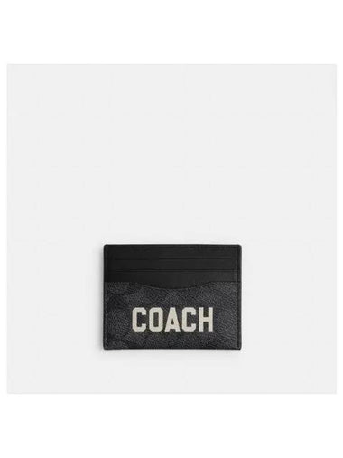 Card Case Signature with Graphic CP276 A5F - COACH - BALAAN 1