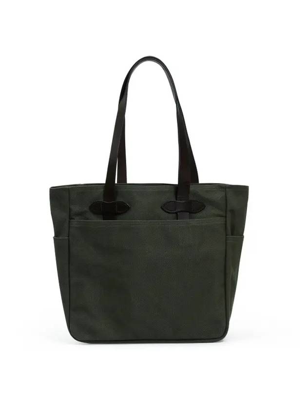Luggage Twill Tote Bag Otter Green - FILSON - BALAAN.