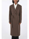 22FW Le917 Women's Long Coat Brown L203CT115WO BPG - LE17SEPTEMBRE - BALAAN 2