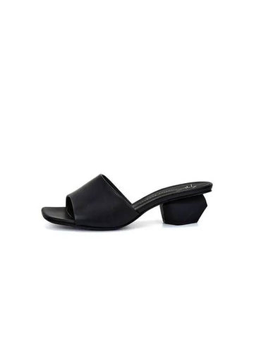 WOMEN CURVY Square Toe Sandals Black 270858 - GIUSEPPE ZANOTTI - BALAAN 1