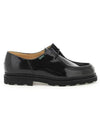 Michael Gloss Leather Derby Black - PARABOOT - BALAAN.