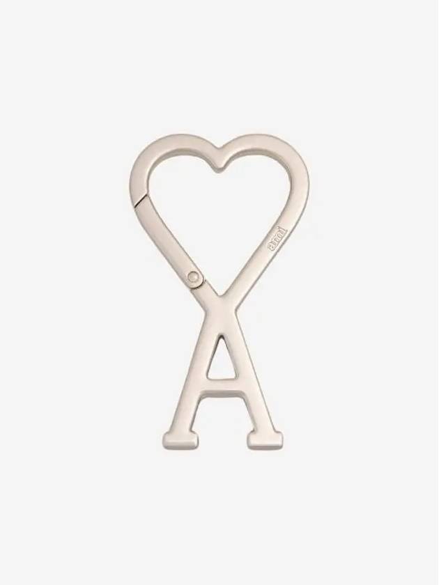 De Coeur Heart Logo Keyholder Silver - AMI - BALAAN 2