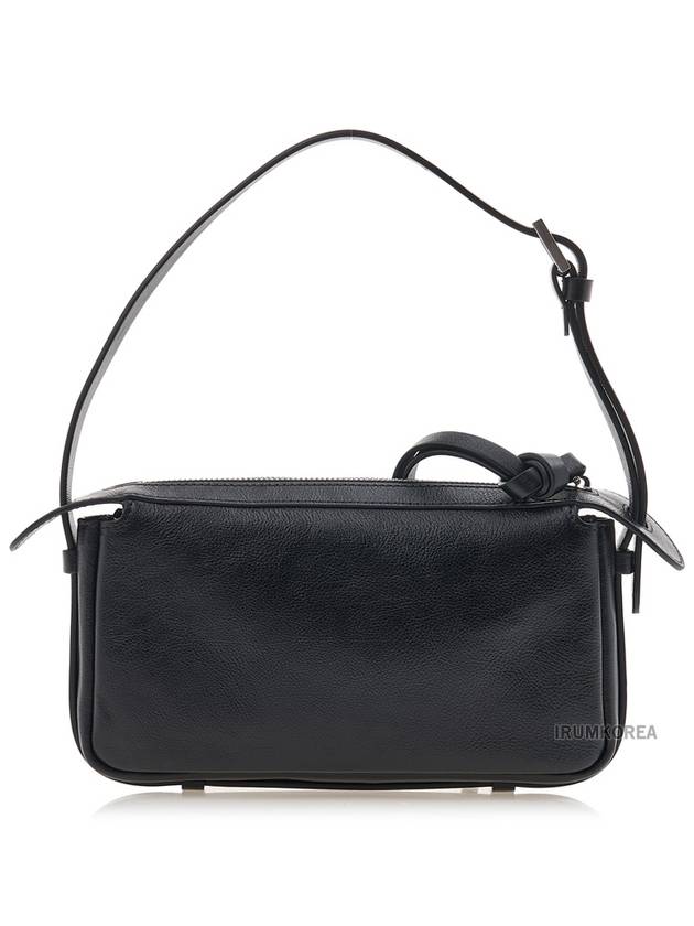 Simply Mini Leather Shoulder Bag Black - FENDI - BALAAN 4