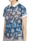 Women's Vision Polo Short Sleeve T-Shirt Blue - HORN GARMENT - BALAAN 3