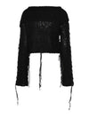 Racing knit cardigan black - ACNE STUDIOS - BALAAN 4